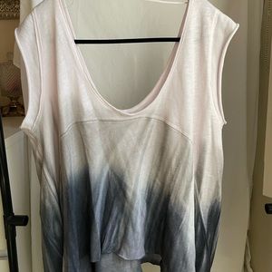 Free People tie dye tank top